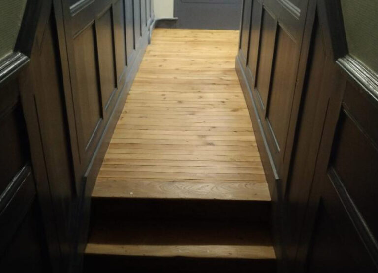 Pose de parquet