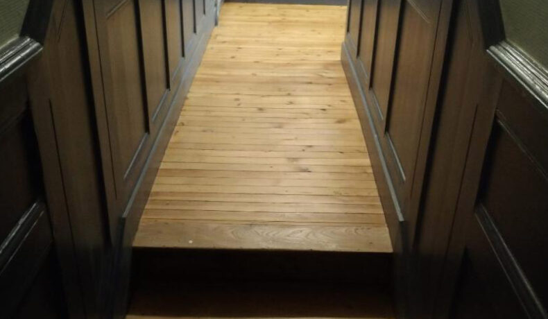 Pose de parquet