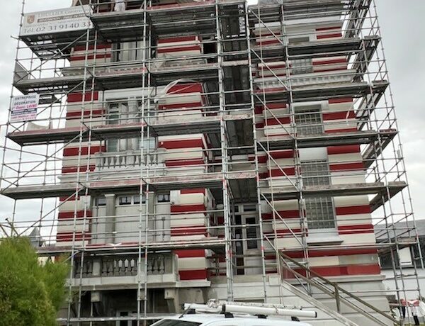 Ravalement des façades de la Villa